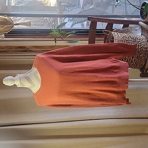 Gap Xl Rust with light yellow speckled Sweater